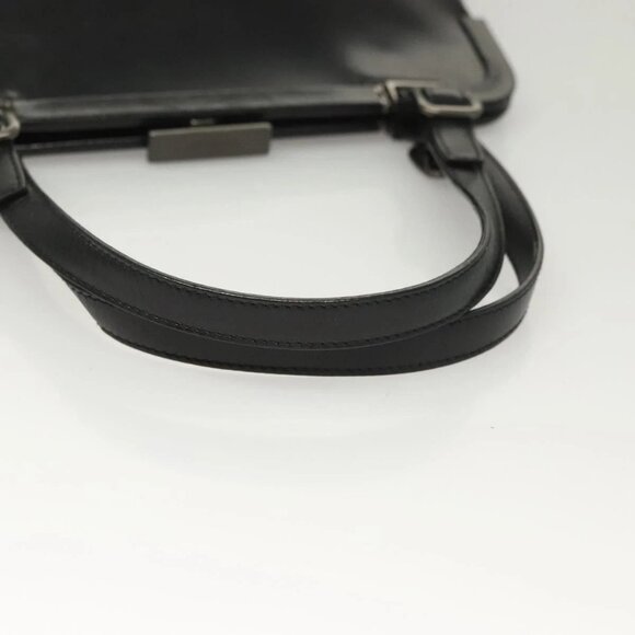PRADA Hand Bag Leather Black Auth bs26480 - Picture 8 of 16